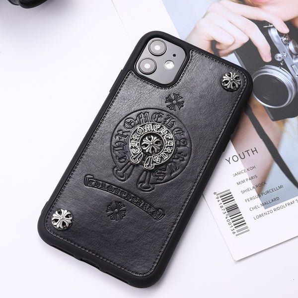 ChromeHearts Leather iPhone Case iPhone 14