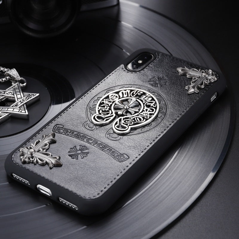 ChromeHearts Leather iPhone Case Punk Vibe iPhone 14