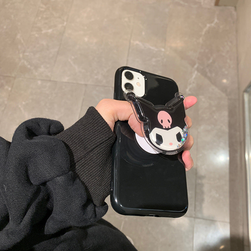 Sanrio All Black Kuromi iPhone Case