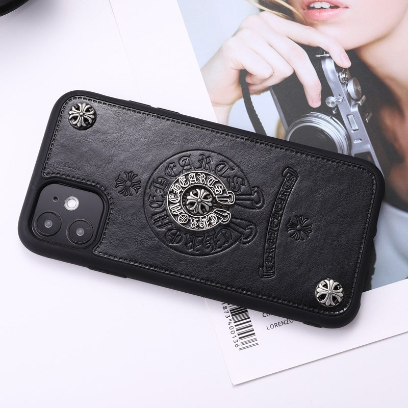 ChromeHearts Leather iPhone Case iPhone 14