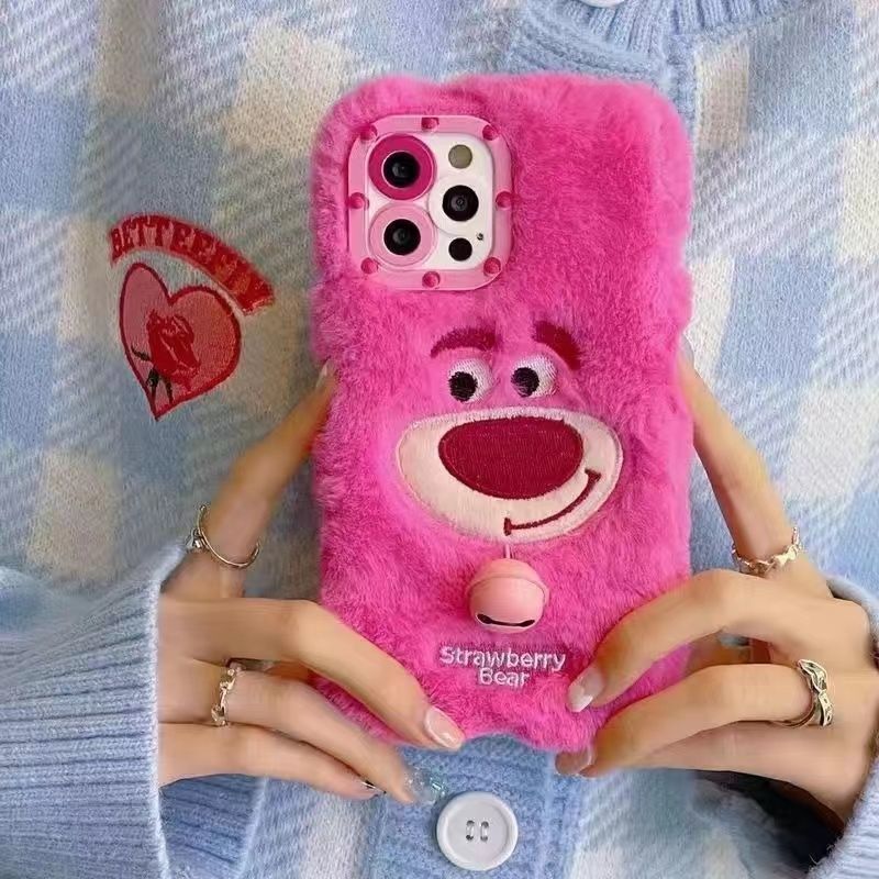 Warm Plush Lotso Bear iPhone Case iPhone 14