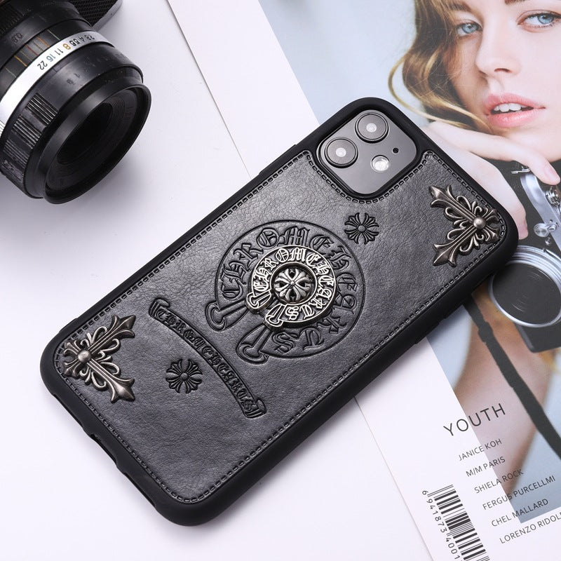 ChromeHearts Leather iPhone Case iPhone 14