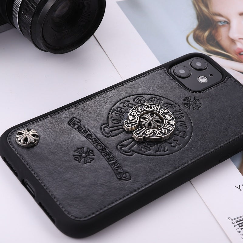 ChromeHearts Leather iPhone Case iPhone 14