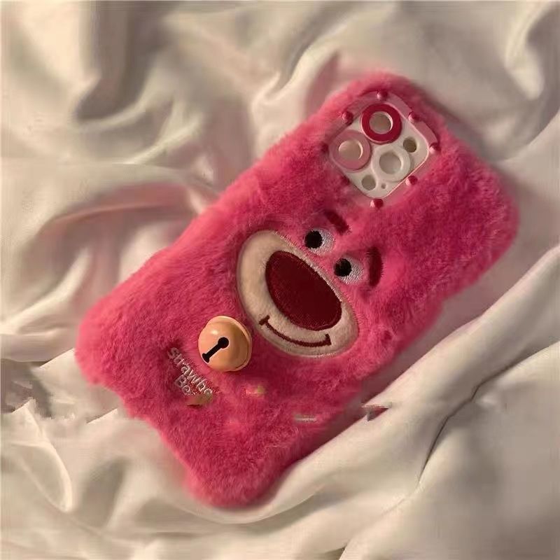 Warm Plush Lotso Bear iPhone Case iPhone 14