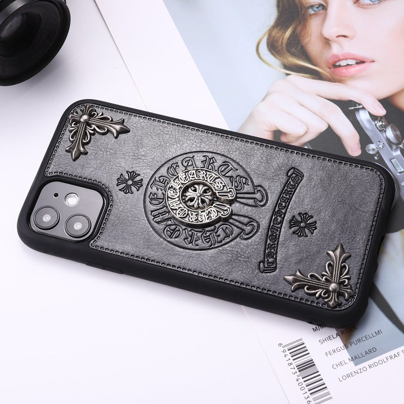 ChromeHearts Leather iPhone Case iPhone 14