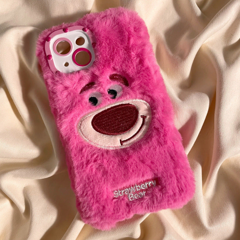 Warm Plush Lotso Bear iPhone Case iPhone 14