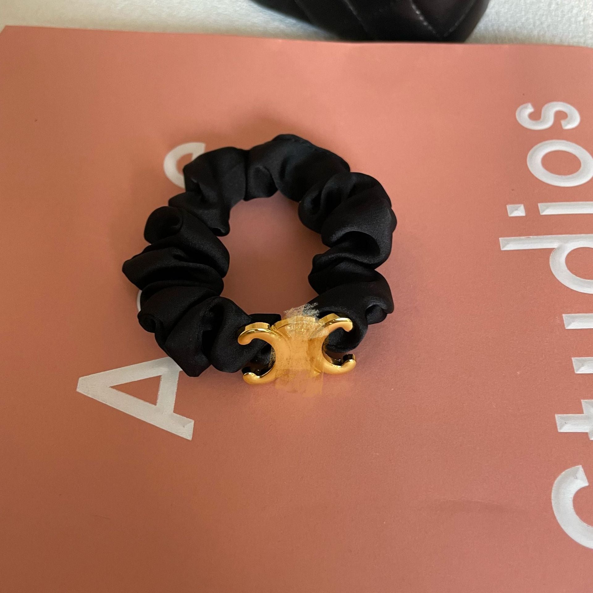 Handmade Glossy Satin Scrunchie