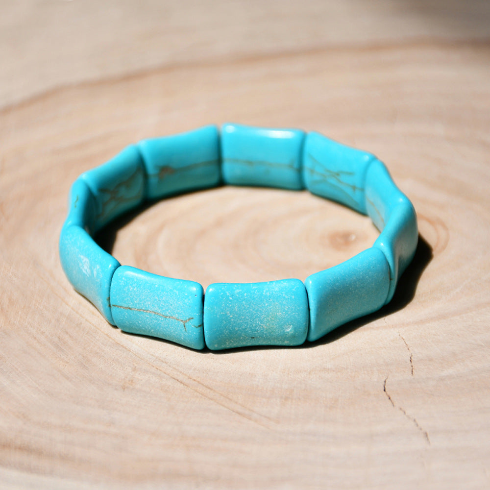 Boho Ethnic Handmade Vintage Turquoise Bracelet