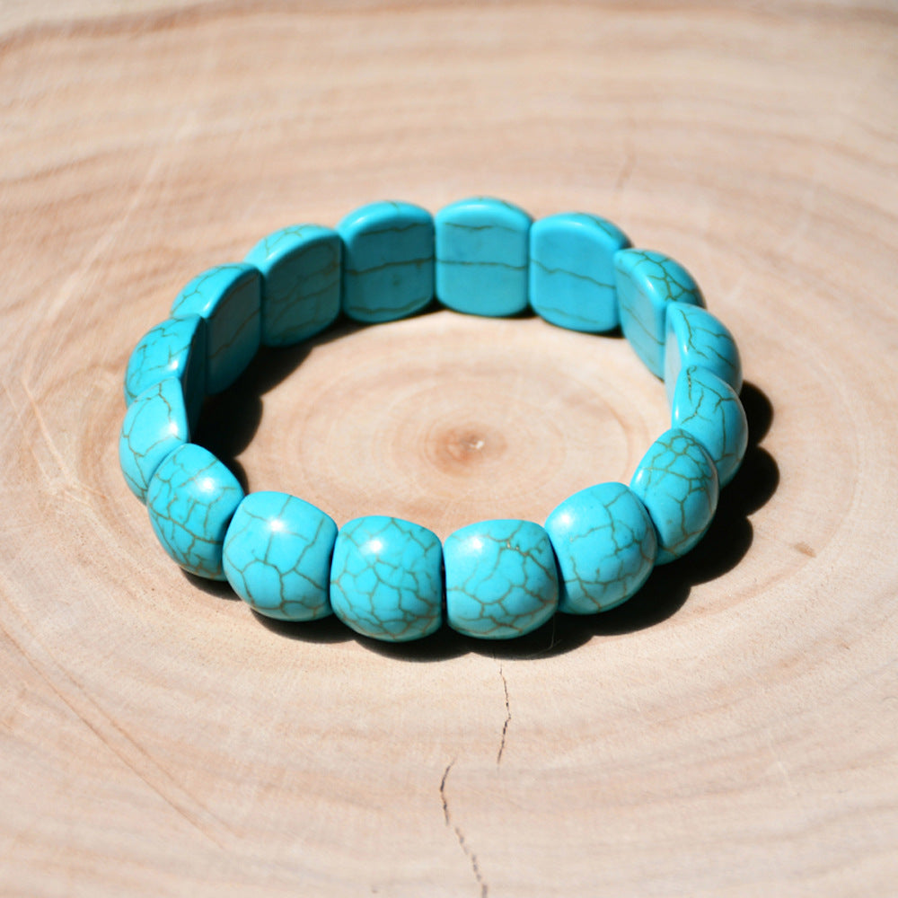 Boho Ethnic Handmade Vintage Turquoise Bracelet