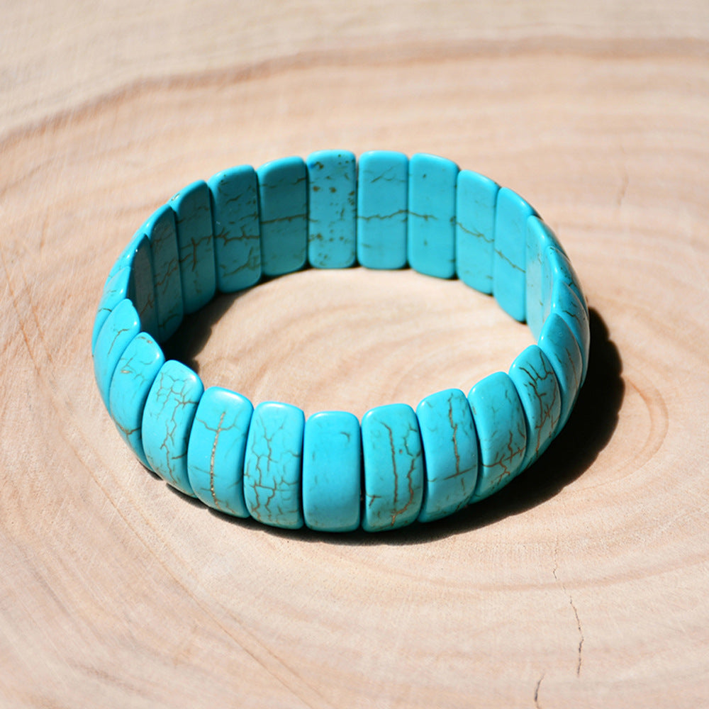 Boho Ethnic Handmade Vintage Turquoise Bracelet