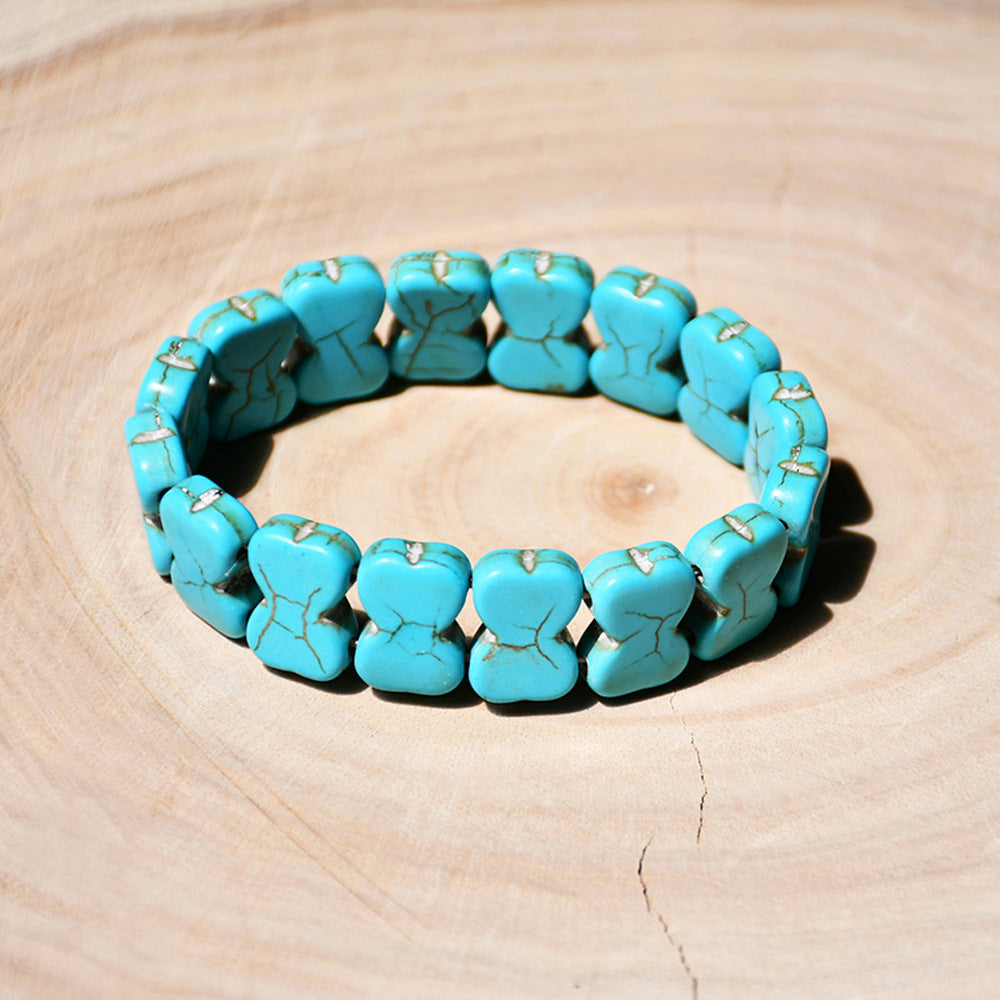 Boho Ethnic Handmade Vintage Turquoise Bracelet